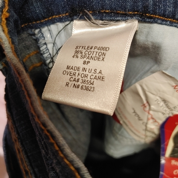 Nydj Tummy Tuck Bootcut Jeans 8p - Picture 7 of 14